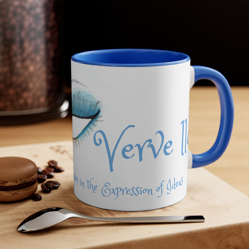 Whimsical Illustration Mug | 11oz Accent Mug
