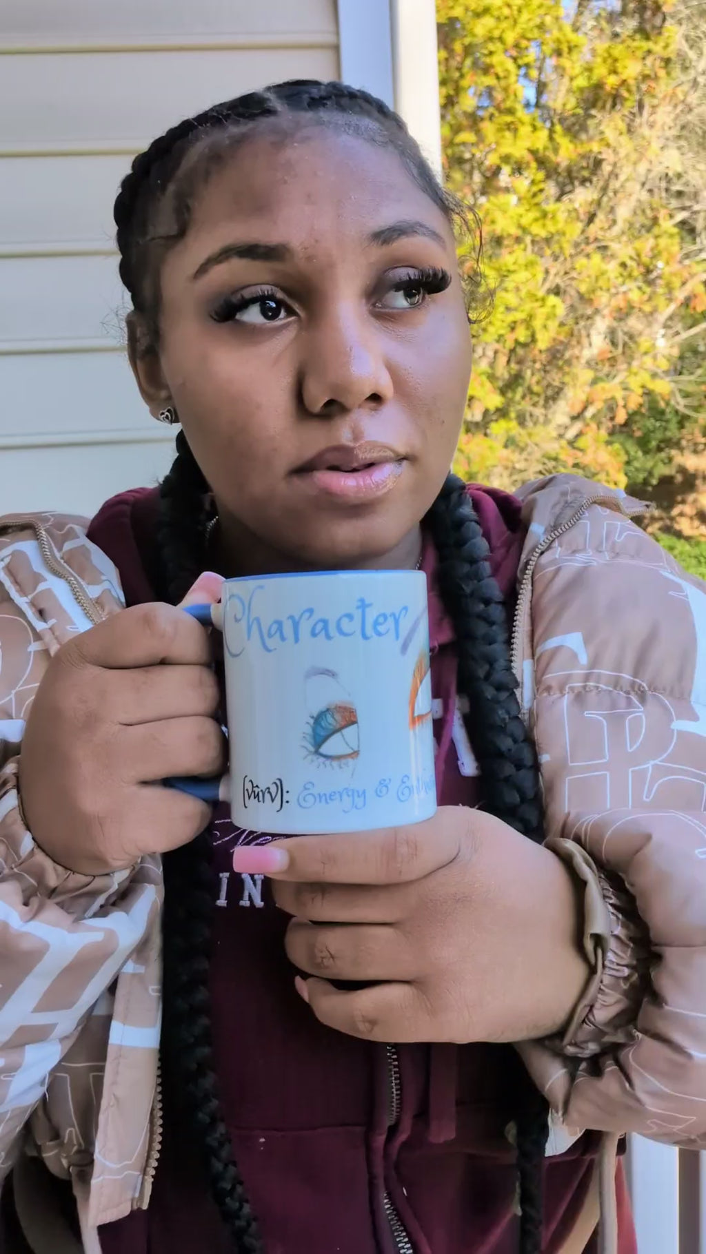 Whimsical Illustration Mug | 11oz Accent Mug
